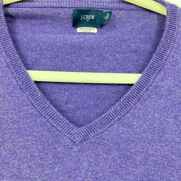 J Crew Men’s Purple Sweater Size XL - Picture 2 of 5